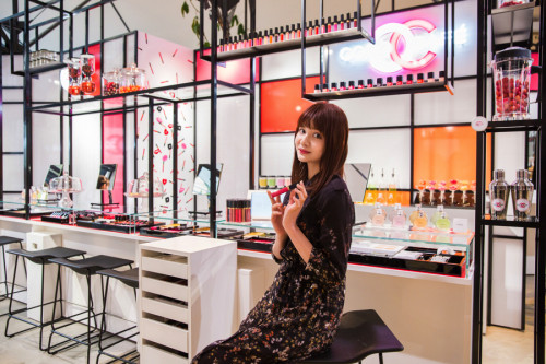 Chanelのルージュ ココ グロスの世界を体験できる期間限定ショップcoco Cafe Moshi Moshi Nippon もしもしにっぽん