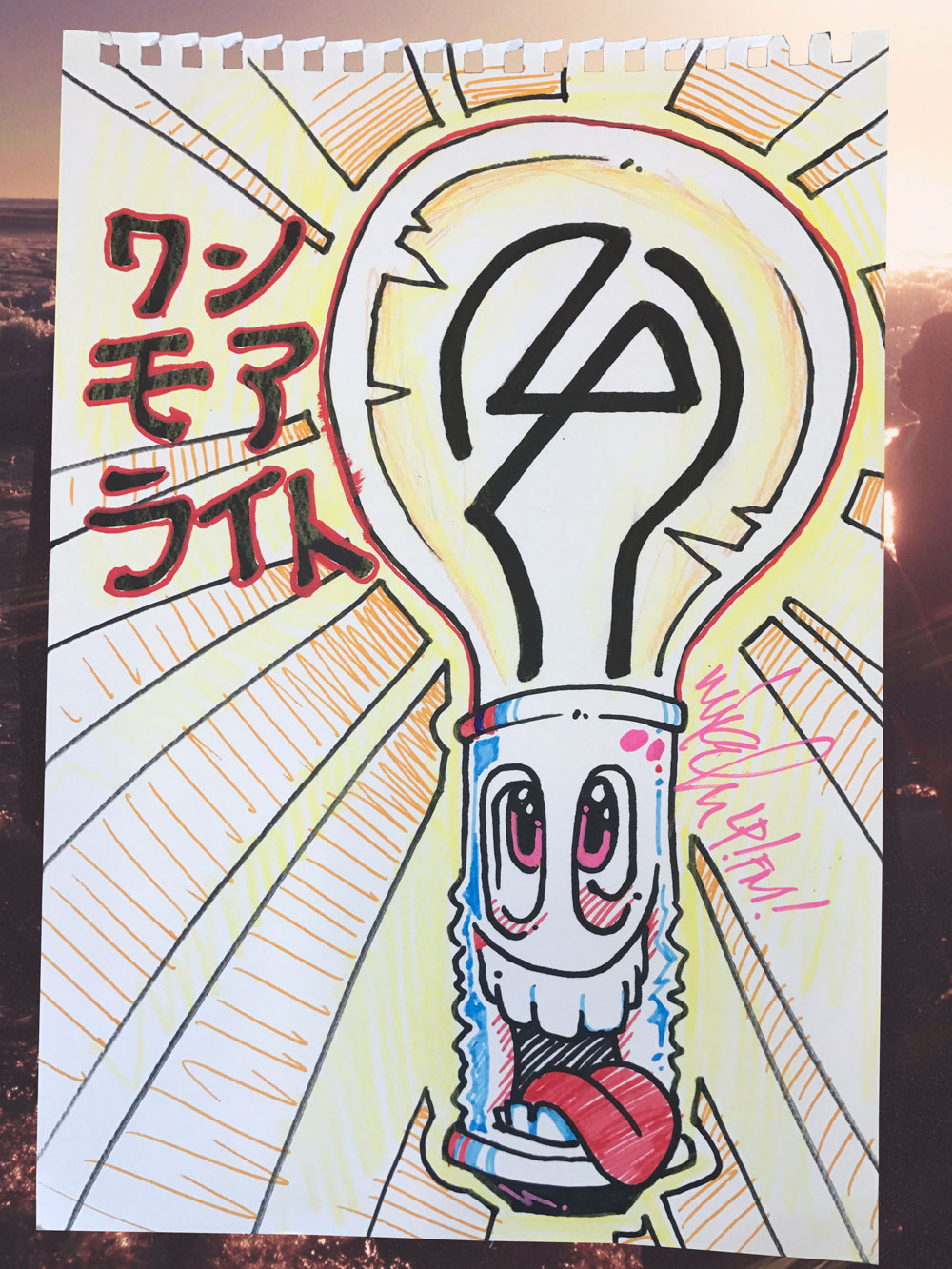リンキン パークが カタカナ を使ったロゴデザインに挑戦 動画を公開 Moshi Moshi Nippon もしもしにっぽん