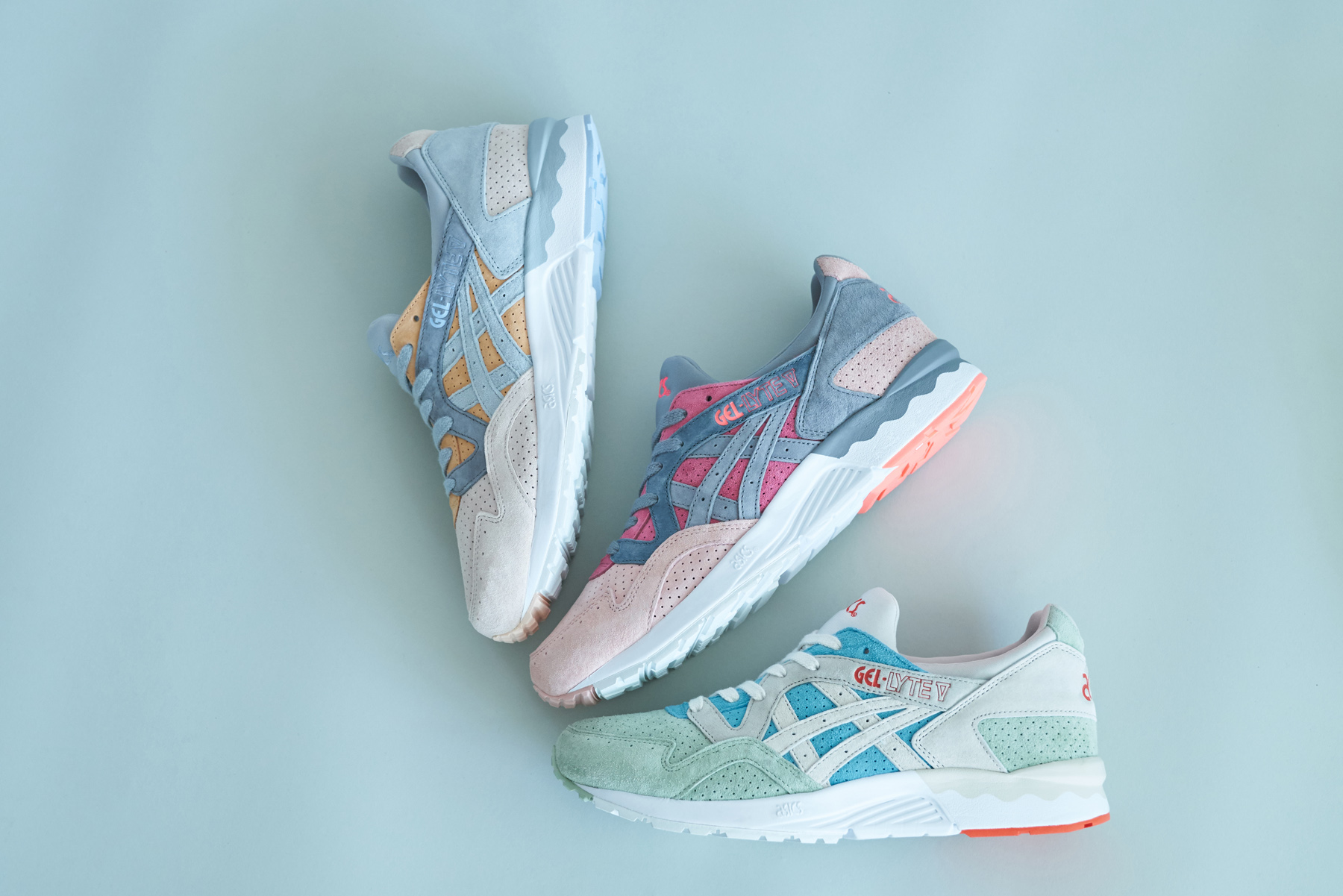 ASICS Tiger release a brand new pastel-coloured sneaker! A 