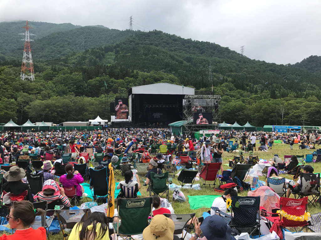 FRF4.初日から多くのフジロッカーがGREEN STAGEに集まる