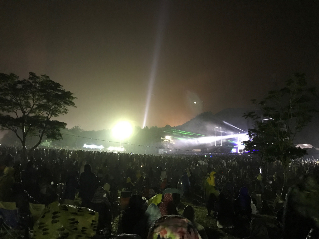FRF14.ヘッドライナーが魅せる光景(Aphex Twin)