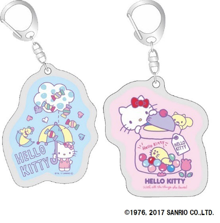 Sanrio Happy lottery Sanrio Halloween 2020 Acrylic key chain 22 Hello kitty