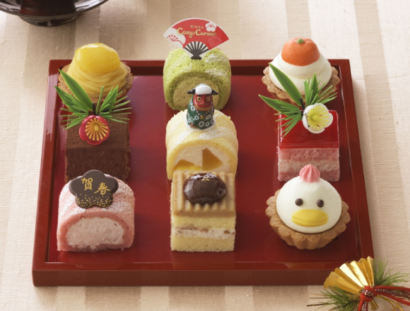 銀座コージーコーナー 新年にぴったりの おせち 風ケーキセットを発売 Moshi Moshi Nippon もしもしにっぽん