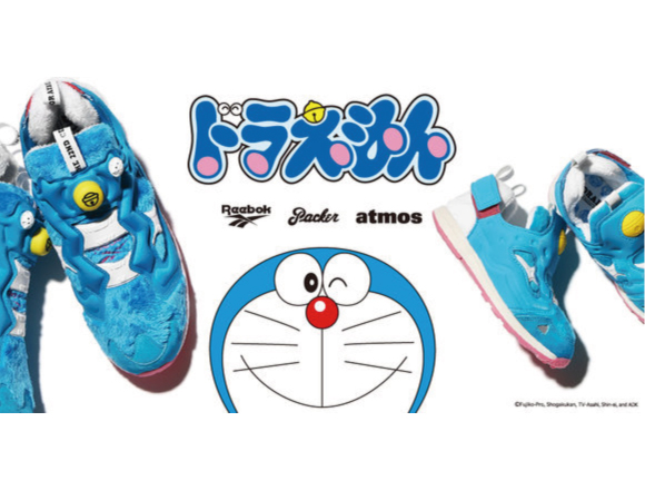 ドラえもんがスニーカーに！DORAEMON × Reebok INSTAPUMP | MOSHI MOSHI NIPPON |