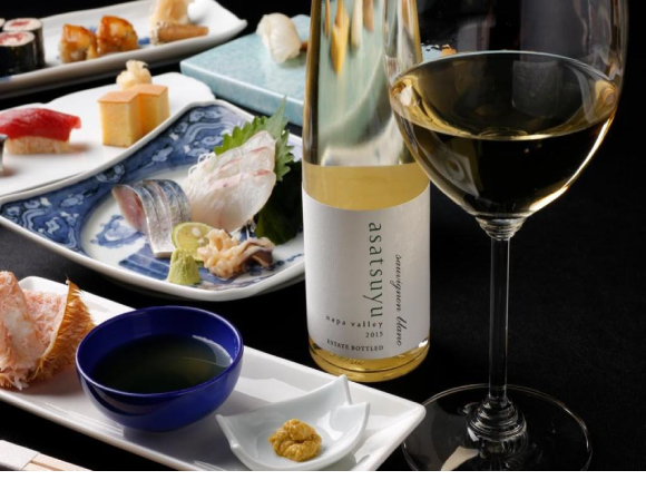 what white wine goes well with sushi