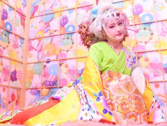 原宿の着物レンタル店 もしもし着物サロン にて Kawaii花魁体験 スタート Moshi Moshi Nippon もしもしにっぽん
