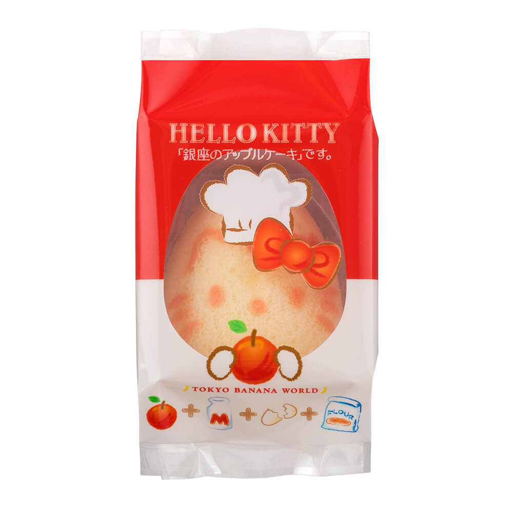 Tokyo Banana World & Hello Kitty Apple Cake Collaboration MOSHI MOSHI NIPPON もしもしにっぽん