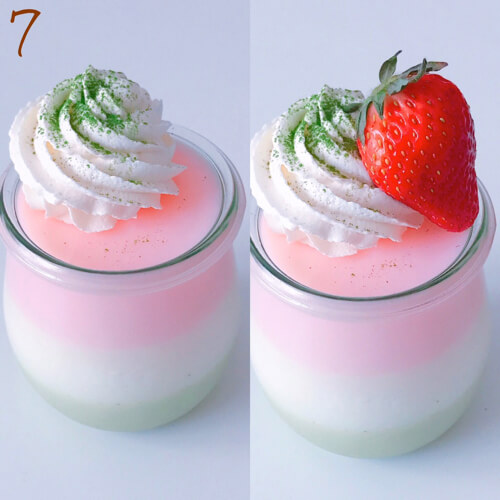 “Character dessert” recipe! “KITTY Chan’s 3-layered milk pudding