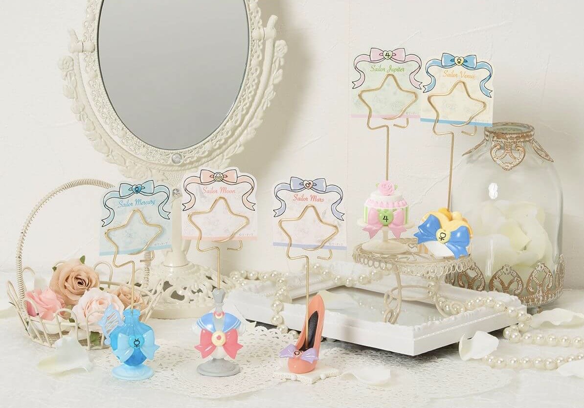 “Bishojo Senshi Sailor Moon’s” card stands