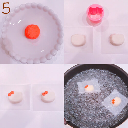 “Character dessert” recipe! “KITTY Chan’s 3-layered milk pudding