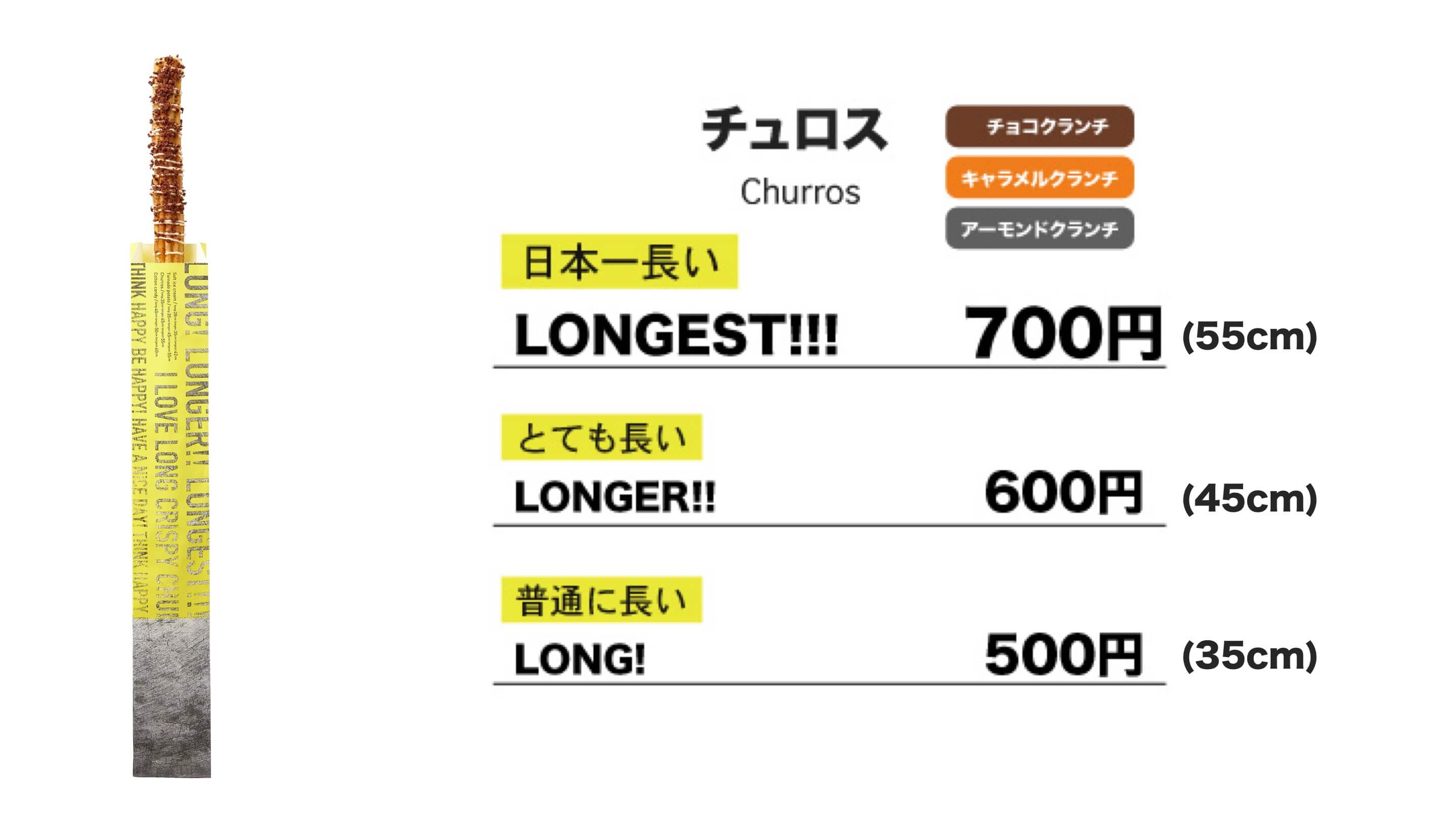原宿 竹下通りに日本一長いフード スイーツ Long Longer Longest 登場 Moshi Moshi Nippon もしもしにっぽん