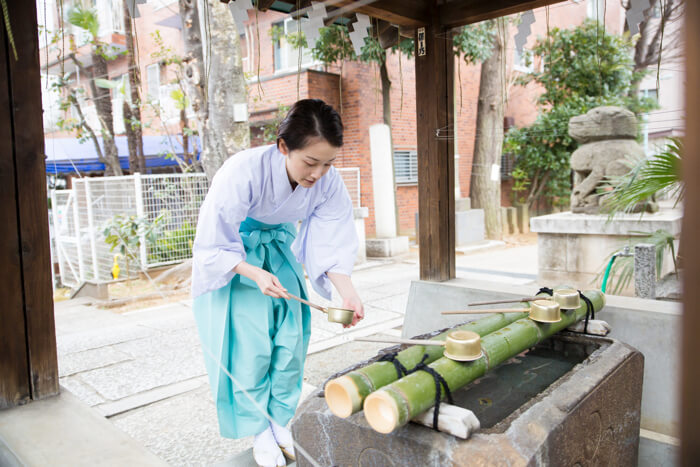 東京さんぽ　原宿・隠田神社　エリー