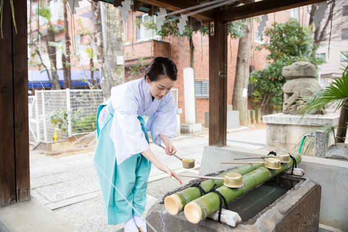 東京さんぽ　原宿・隠田神社　エリー