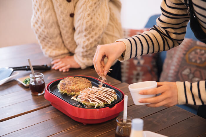 MOSHI MOSHI COOKING: Learn How to Make Wheat, Dairy and Egg Free Okonomiyaki With Rice Powder