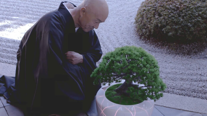 BonsAI Fuses Nature and Technology to Create a Bonsai Tree You Can Communicate With