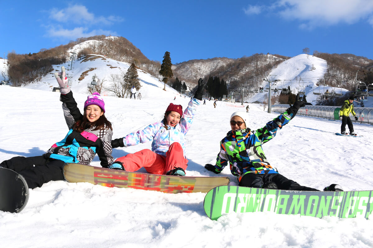 “Okuibuki Ski Jo” in Shiga Prefecture