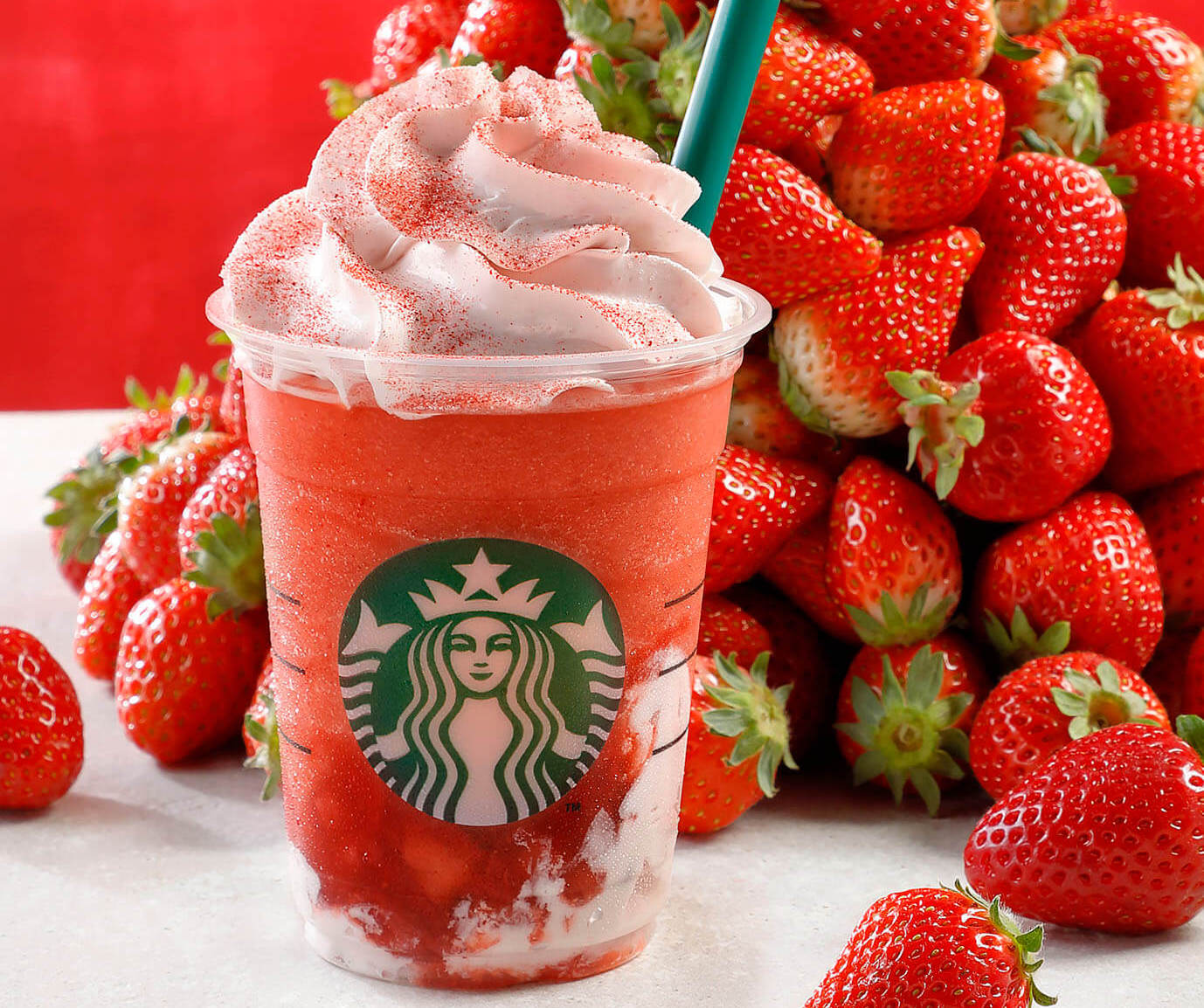 スターバックスイチゴフラペチーノ® #STRAWBERRYVERYMUCHFRAPPUCCINO®