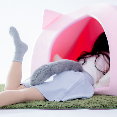 Relax Just Like a Cat in the New Human-Sized Pet House from Bibi Lab