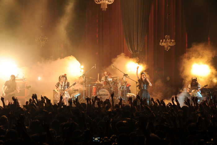 BAND-MAID東名阪ツアー 最終公演　『BAND-MAID WORLD DOMINATION TOUR 2018【宣告】』　東京　ZEPP TOKYO