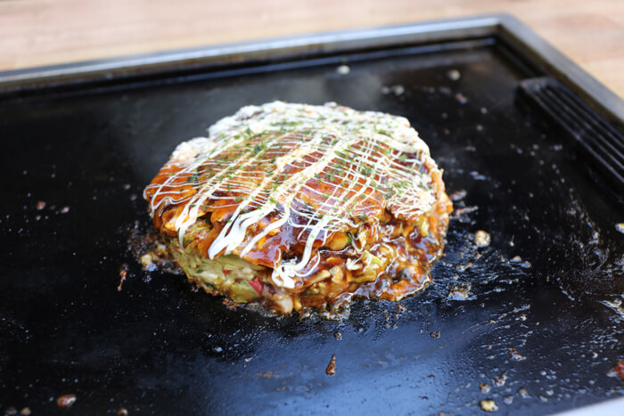 Harajuku’s artistic okonomiyaki restaurant　「Sakura Tei」