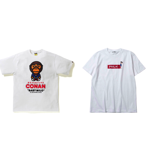 名偵探柯南　ZOZOTOWN  A BATHING APE®  MILKFED.