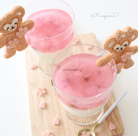 Kaori’s Easy Recipe  “Duffy Cherry Blossom Jelly”