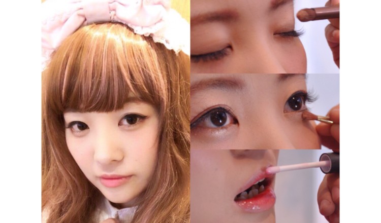 “Lolita Make-Up” MOSHI MOSHI Kimono Salon Staff Member Maho