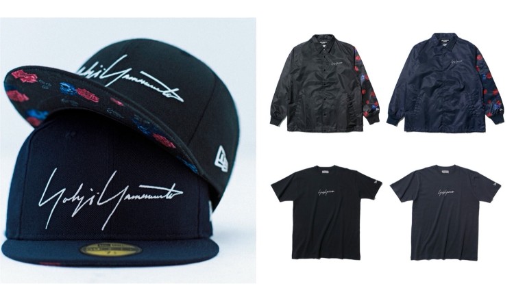 Yohji Yamamoto & New Era® Team Up to Release New Skull & Rose Pattern Items