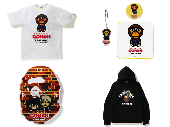 名偵探柯南　ZOZOTOWN  A BATHING APE®  MILKFED.