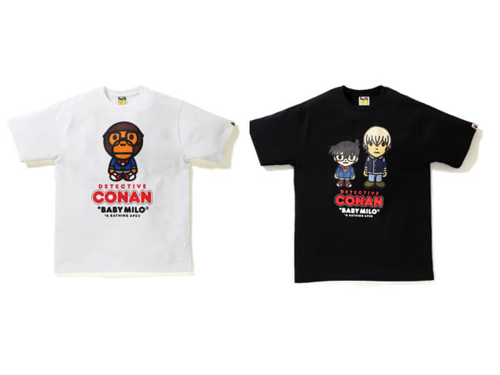 【新品未使用】BAPE×名探偵コナン コラボTシャツ