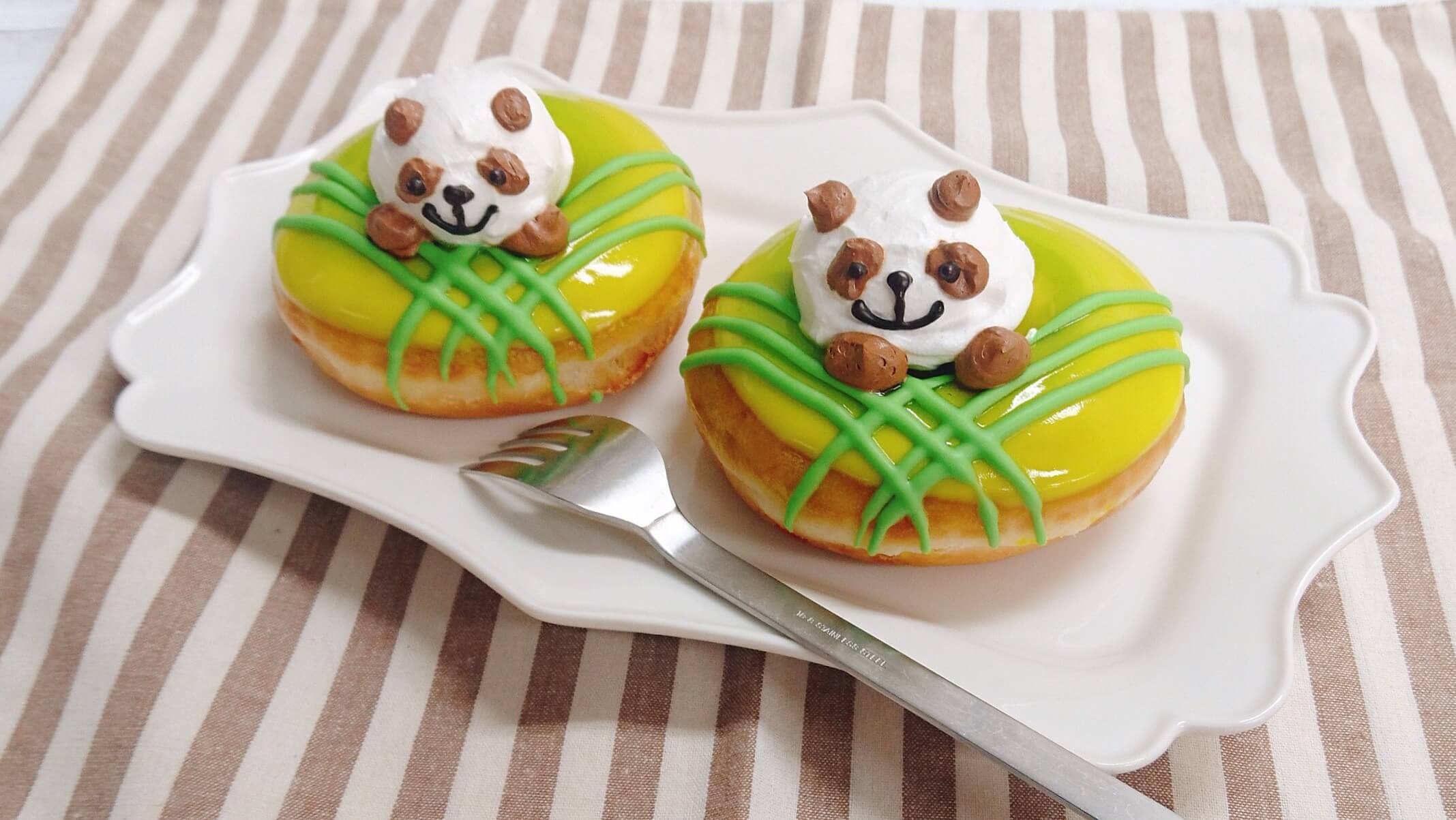 Krispy Kreme Doughnuts Releases New Panda Doughnuts in Nagoya