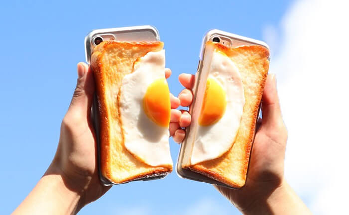空腹時閲覧注意 超リアルな 食品サンプル スマホケース Hameeより登場 Moshi Moshi Nippon もしもしにっぽん