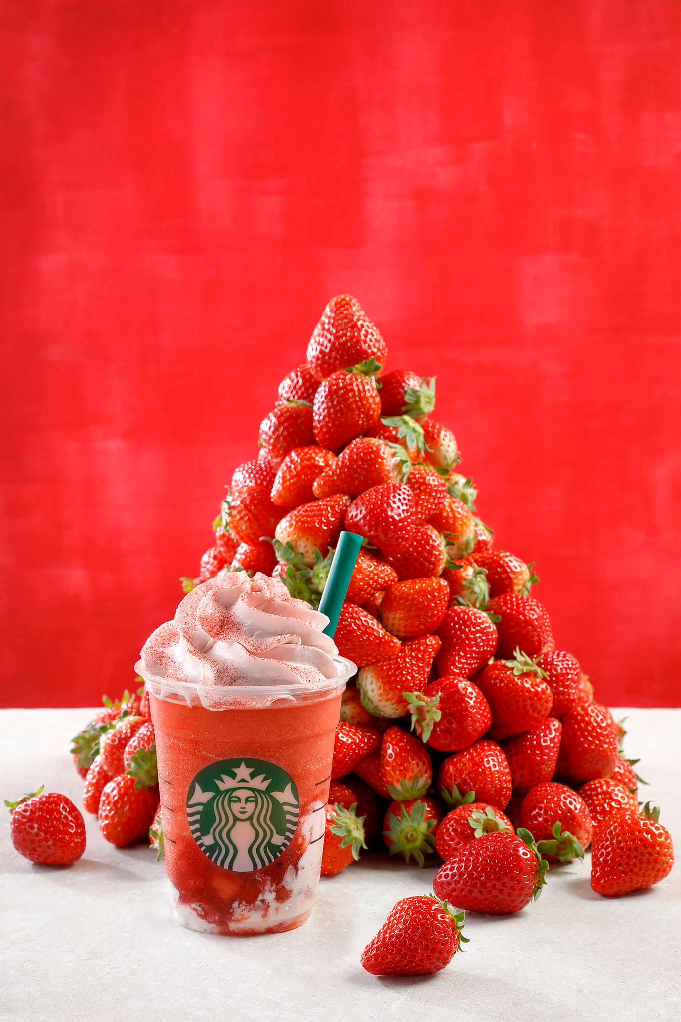 スターバックスイチゴフラペチーノ® #STRAWBERRYVERYMUCHFRAPPUCCINO®