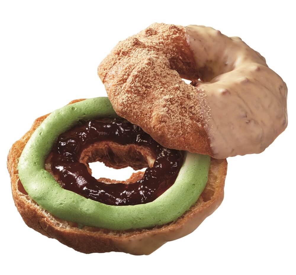 Premium Matcha Doughnuts & Drinks On Sale at Mister Donut in Japan