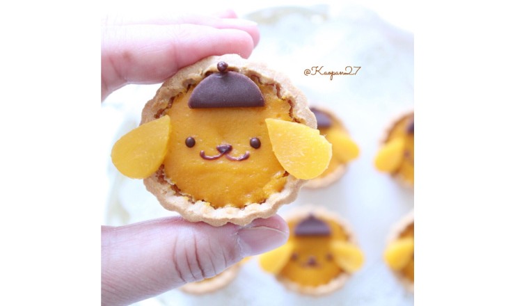 Learn How to Make Pompompurin Pumpkin Tarts