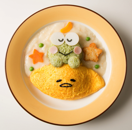 Gudetama & Keroppi Collaborative   Gudetama Café in Osaka