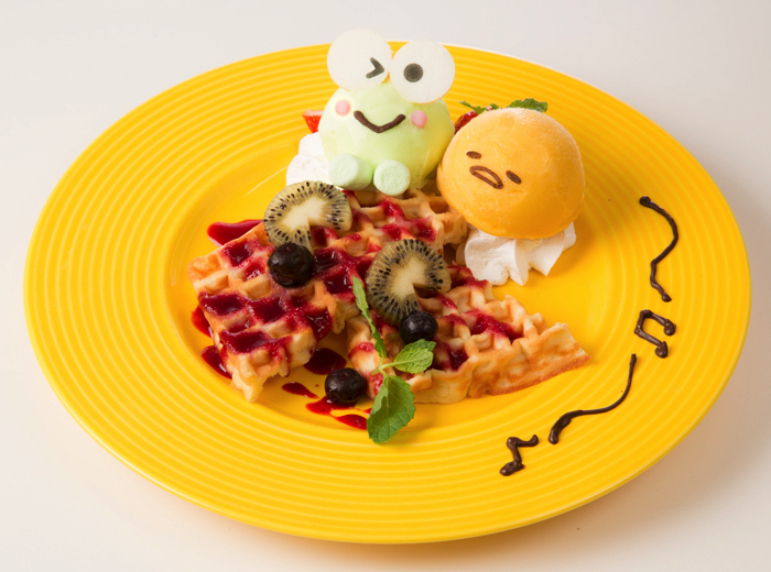 Gudetama & Keroppi Collaborative   Gudetama Café in Osaka