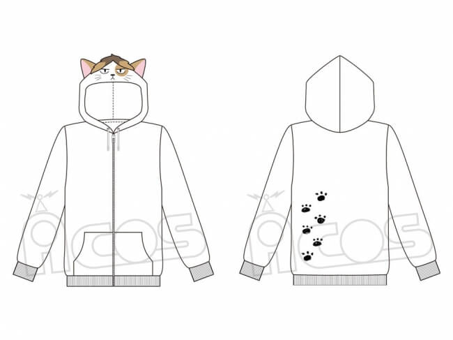 ハイキュー!! 研磨ネコ hoodie