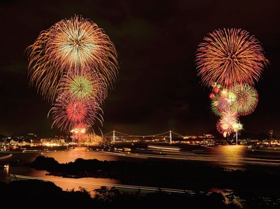 関門海峡花火大会