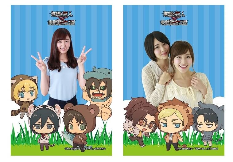 Attack on Titan x Tobu Zoo Collaborative Event Details Announced