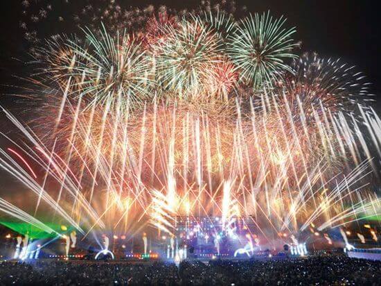 勝毎 かちまい 花火大会 もしもしにっぽん Moshi Moshi Nippon