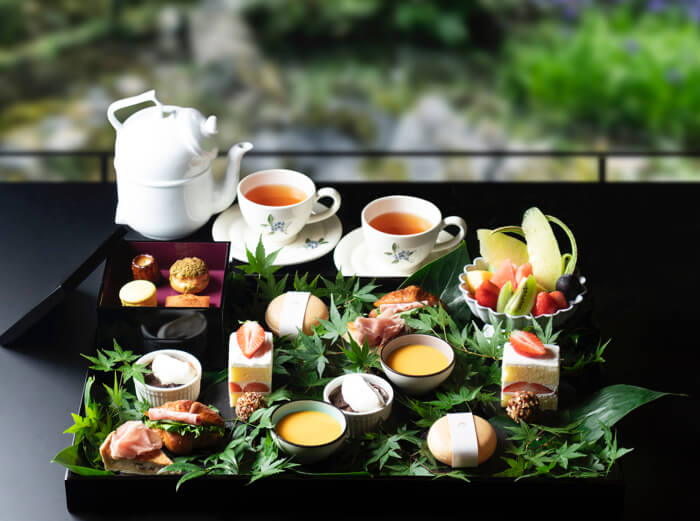 Indulge in a Luxurious Afternoon Tea Set at Nanzenji Sando Kikusui in Kyoto  With a Garden View | MOSHI MOSHI NIPPON | もしもしにっぽん
