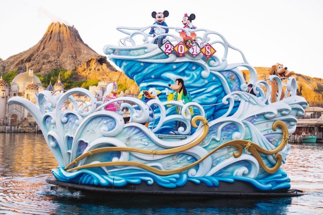 東京迪士尼度　東京ディズニーリゾート　Tokyo Disney Resort 　お正月　Newyear_シー