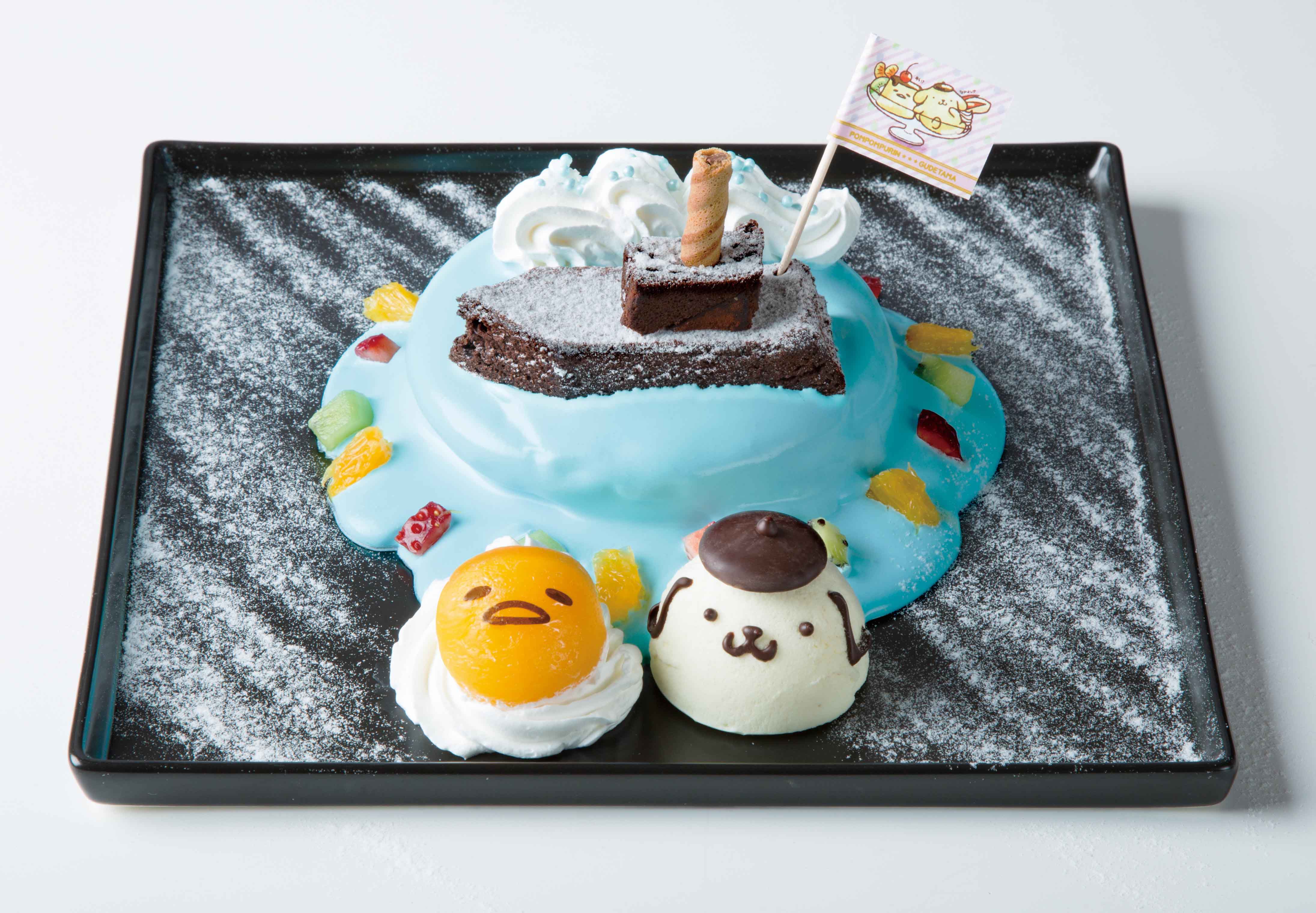 蛋黃哥　ぐでたま gudetama cafe カフェ　宇宙 横浜 yokohama_8