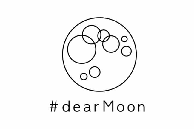 #dearMoon ディアムーン 前澤友作 Yusaku Maezawa Maesawa zozo SpaceX_logo