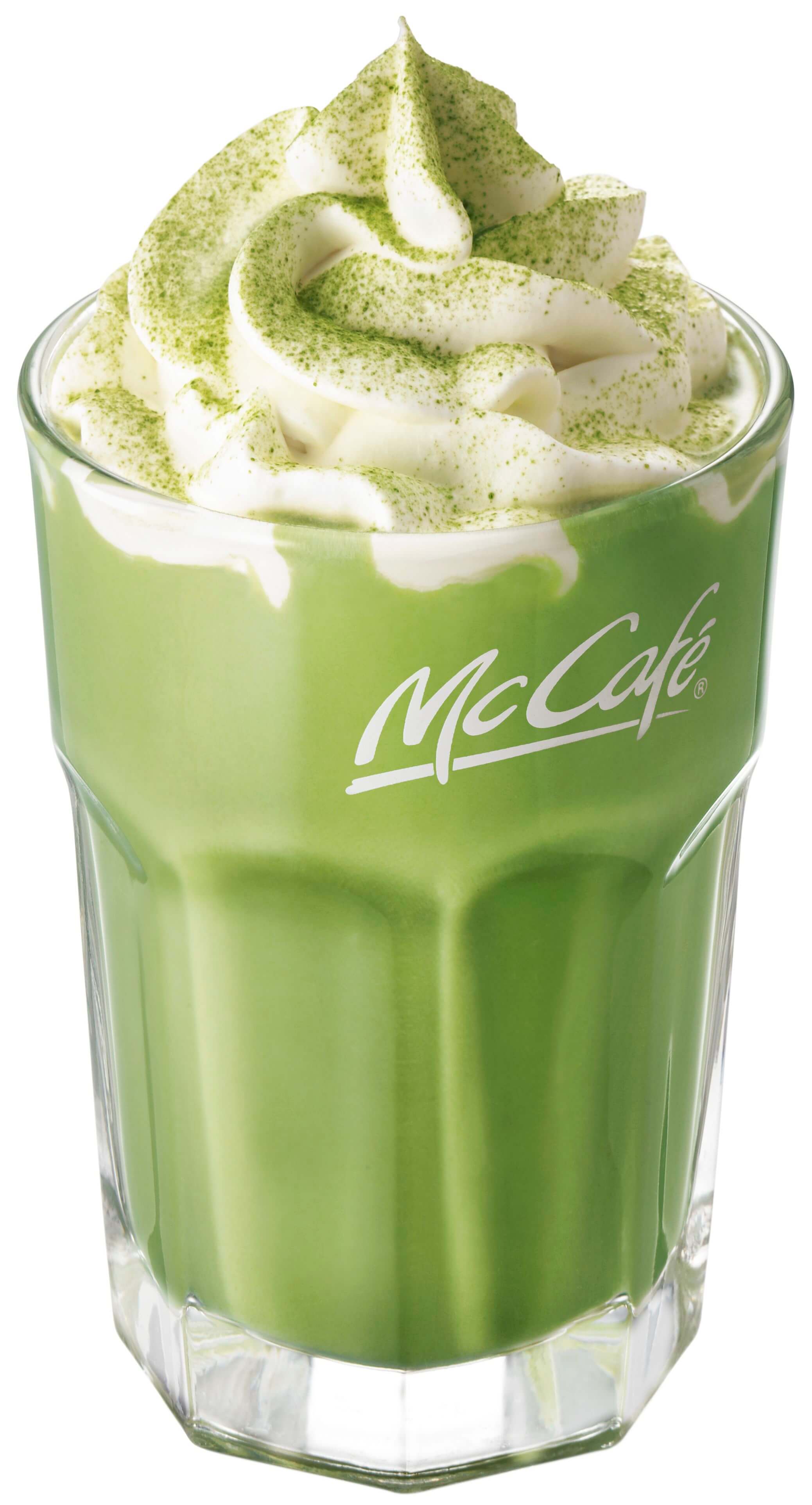 McDonald’s　macha drink マック　マクド　マクドナルド　Ma抹茶. 麥當勞_アイス抹茶ラテ
