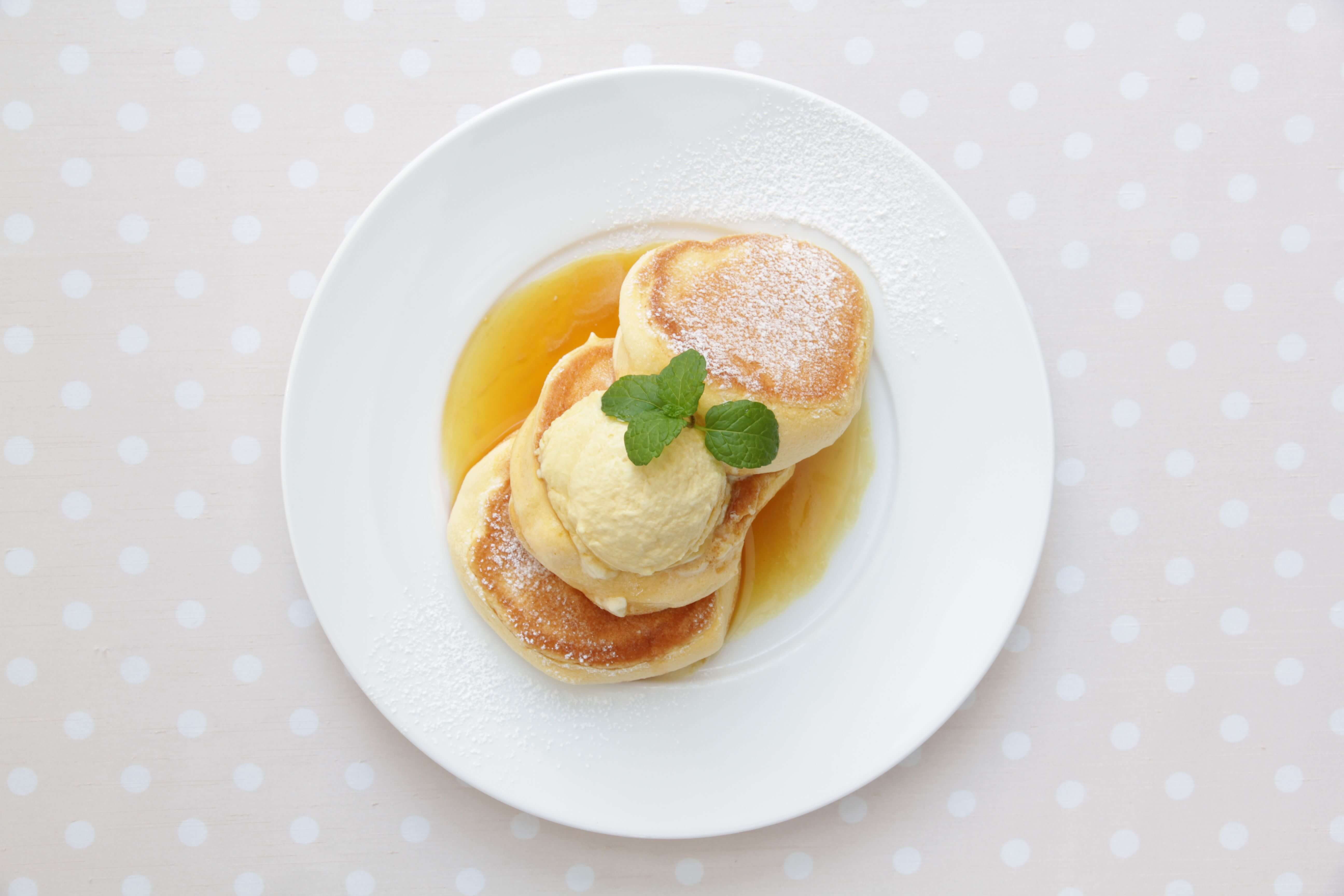 幸せのパンケーキ　香港　pancake Shiawase kyoto matcha