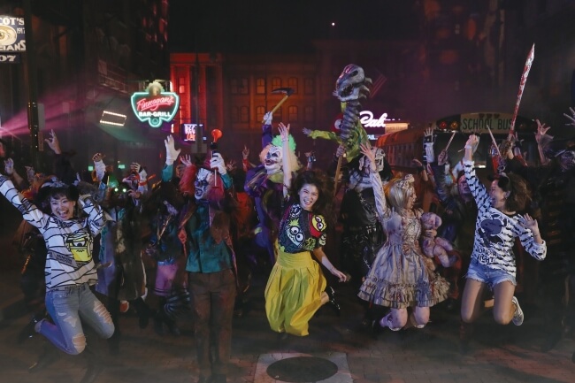 萬聖節　日本環球影城　ハロウィーン Halloween USJ ユニバーサルスタジオジャパン Universal Studio Japan ゾンビ　Zombi