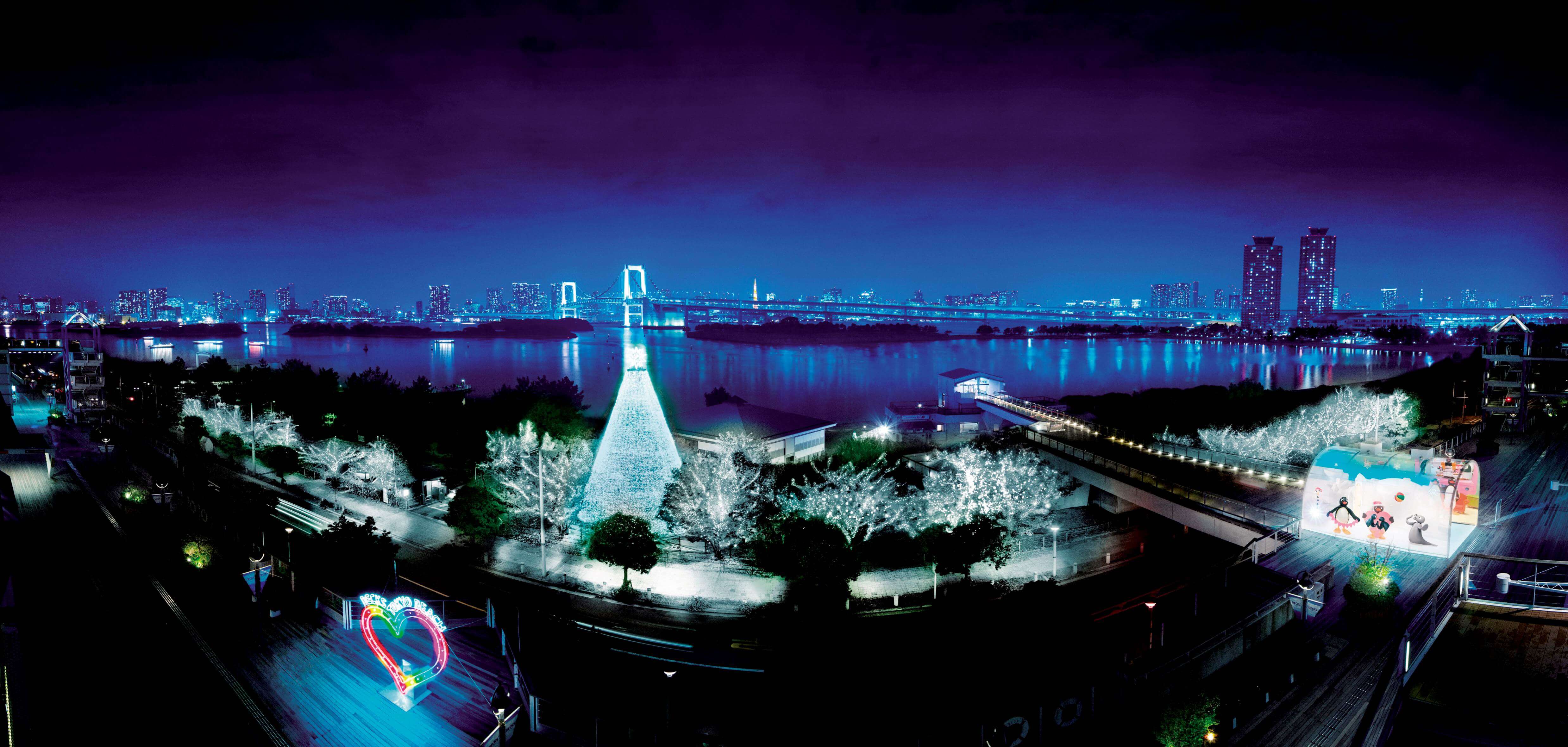 イルミネーションアイランドお台場2018 Illumination Island Odaiba 燈飾 デックス東京ビーチ