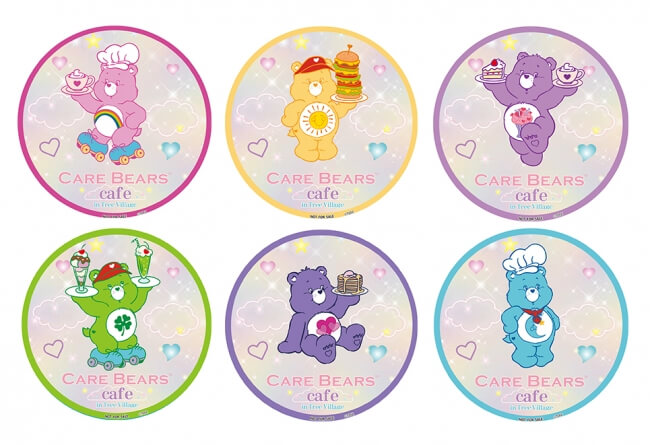 CARE BEARS™ Café ケアベアズ カフェ 東京ソラマチ Tokyo Soramachi_コースター